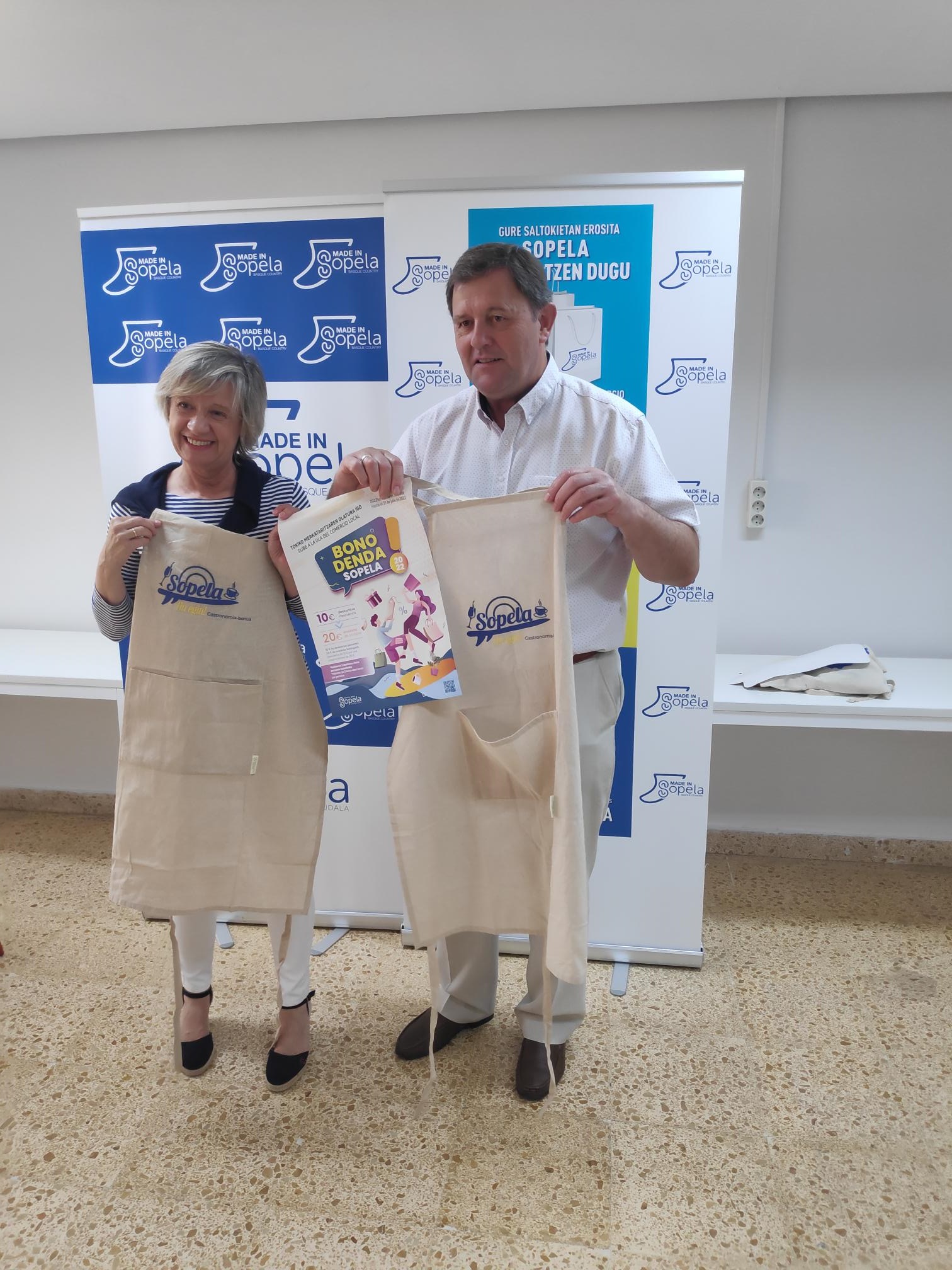 El Ayuntamiento de Sopela lanza las campañas “Gastro-Bonuak” y “Bono-denda” de revitalización del comercio