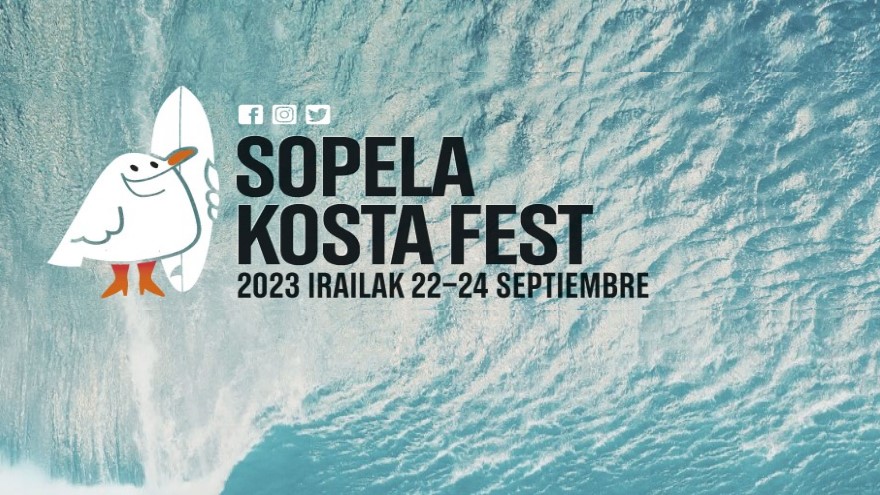 La música, la naturaleza y el surf protagonizarán un año más el festival Sopela Kosta Fest