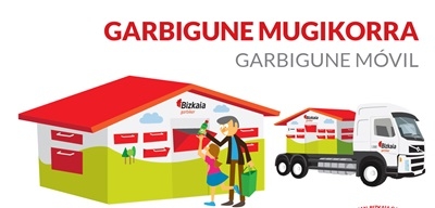 El garbigune móvil visitará del 8 de febrero al 18 de abril distintos municipios de uribe kosta para fomentar el reciclaje