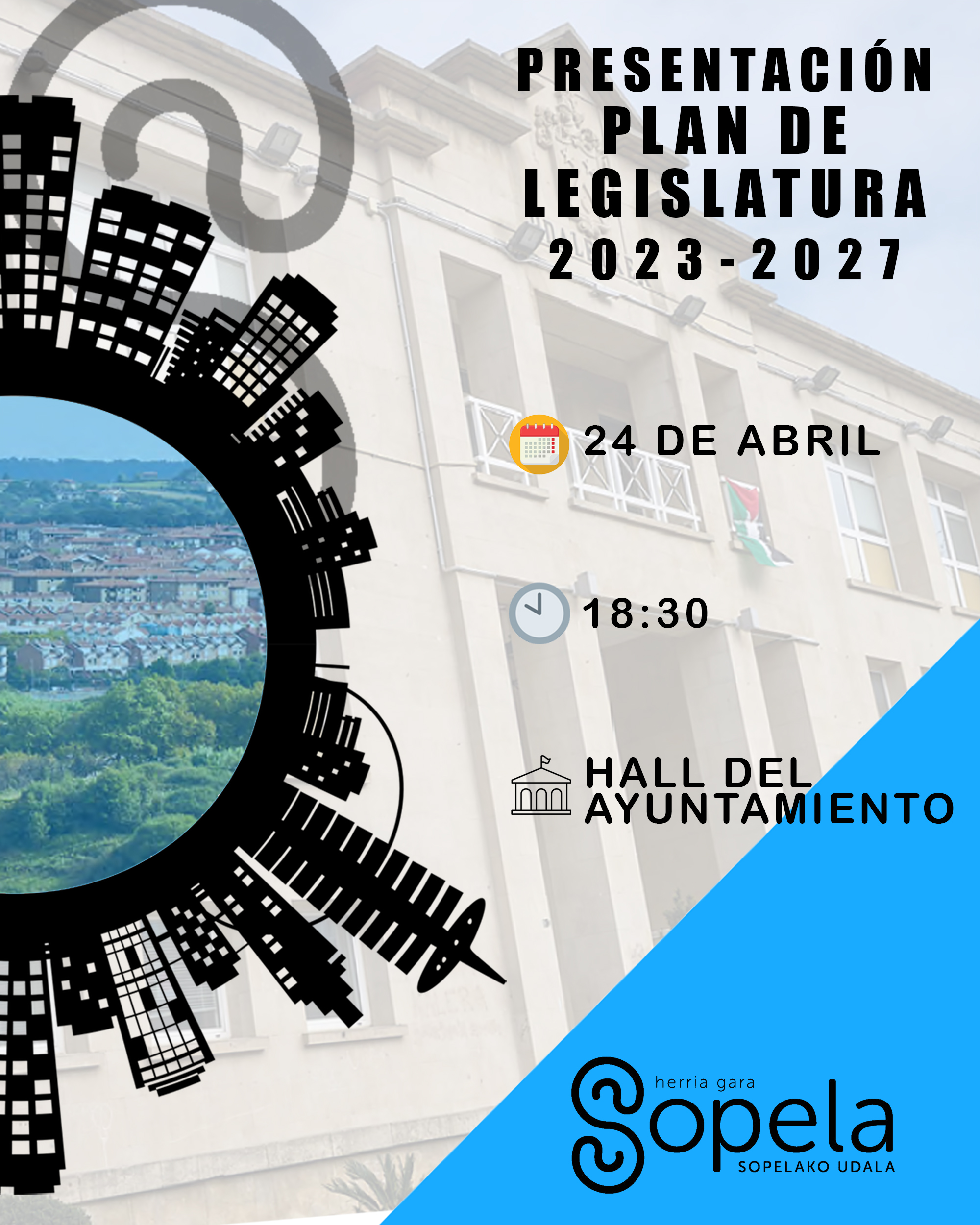 ¡Presentación del Plan de Legislatura el 24 de abril!