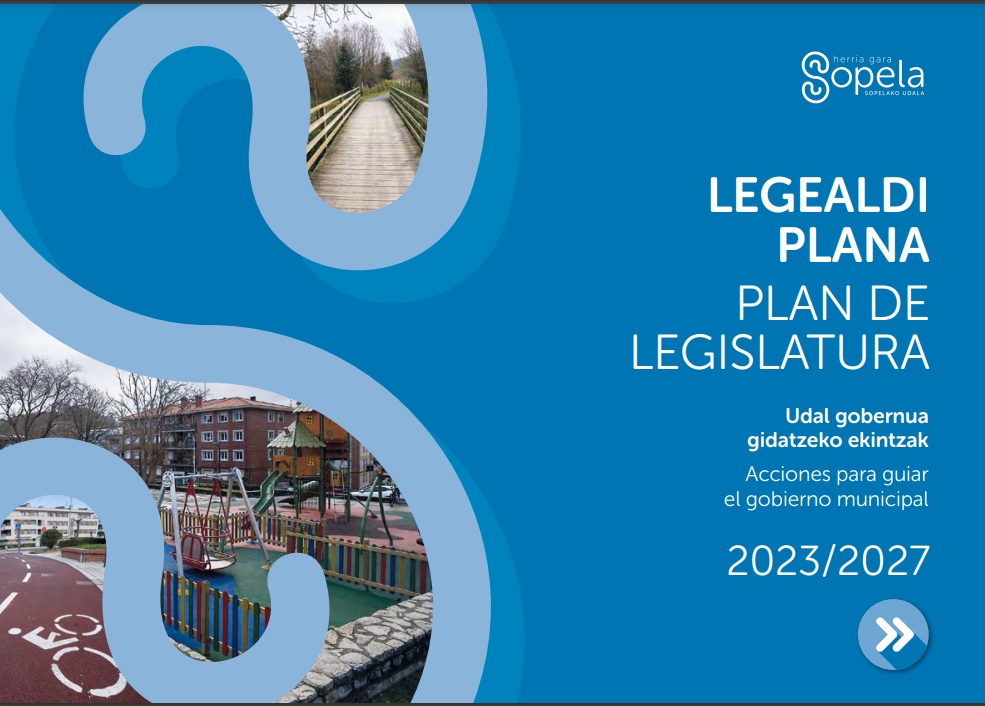 Presentación del Plan de Legislatura: “Nuestro objetivo es conseguir una Sopela más dinámica, inclusiva, euskaldun y de mayor calidad de vida”
